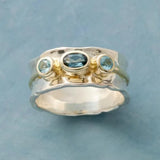 Europe and the United States new hot ring ring for women retro exaggerated simple personality ring for women