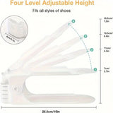 5 adjustable shoe racks for storing shoe artifacts, available in various colors for you to choose from.