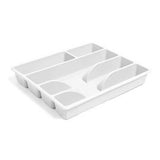 Utensil Organizer Tray Kitchen Gadget Divider Tray Capacity Cutlery Storage Box with Multi for Forks for Organization