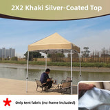Thiened Four-Legged Umbrella Tent Top Cloth 3x3 Outdoor Sunade Waterproof Sun Protection Large Umbrella Canvas Stall