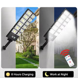 Solar Street Light Integrated Solar Garden Light Induction Outdoor Lighting with Remote Control Outdoor Induction Solar Light