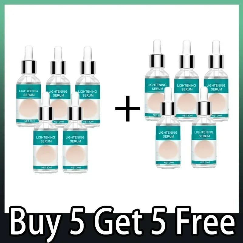 Skin Whitening Serum Private Parts Underarm Bleaching Serum Remove Dark Melanin Whiten Butt Knee Brighten Inner Thigh Arm Body