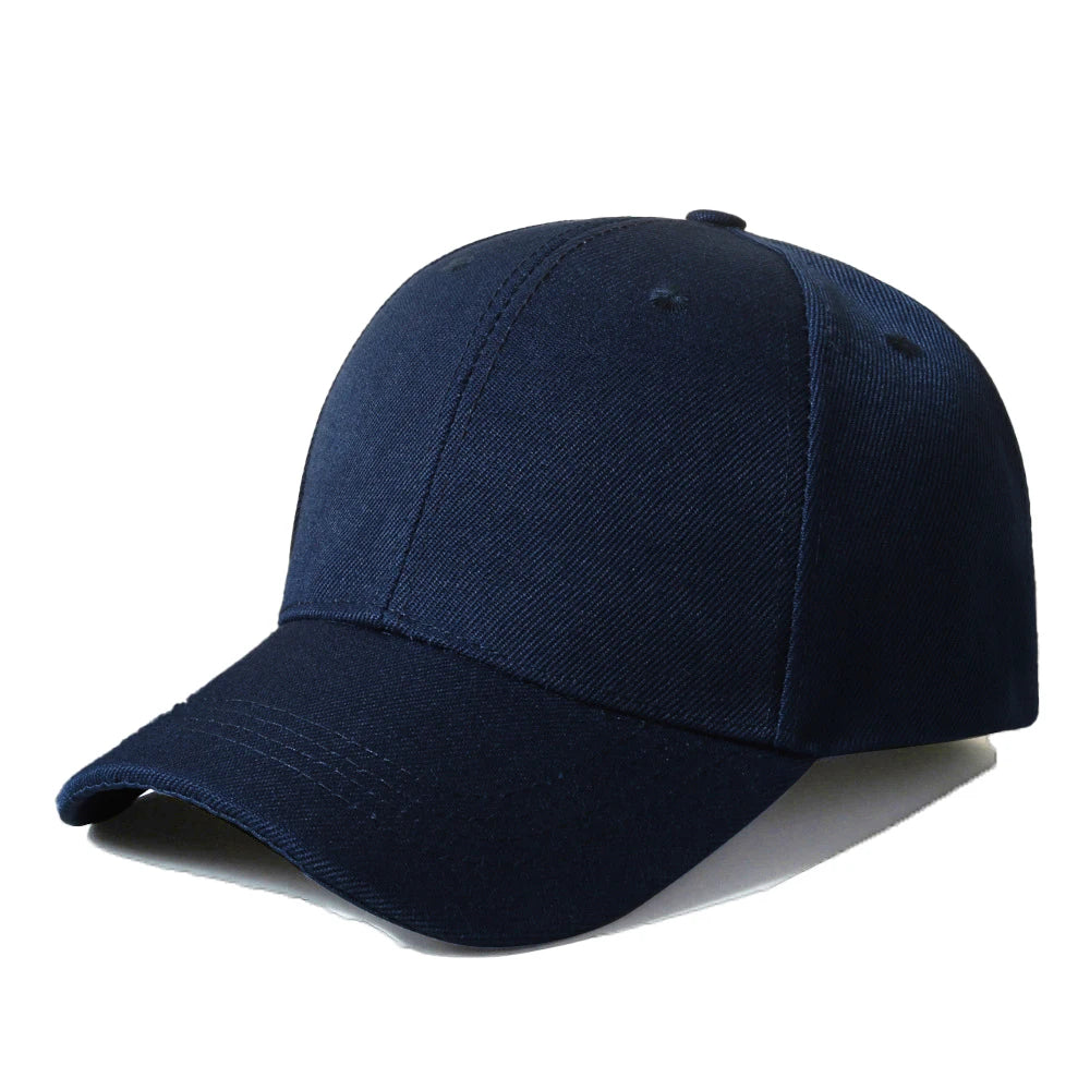 Classic Plain Baseball Cap for Men and Women, multi colors available