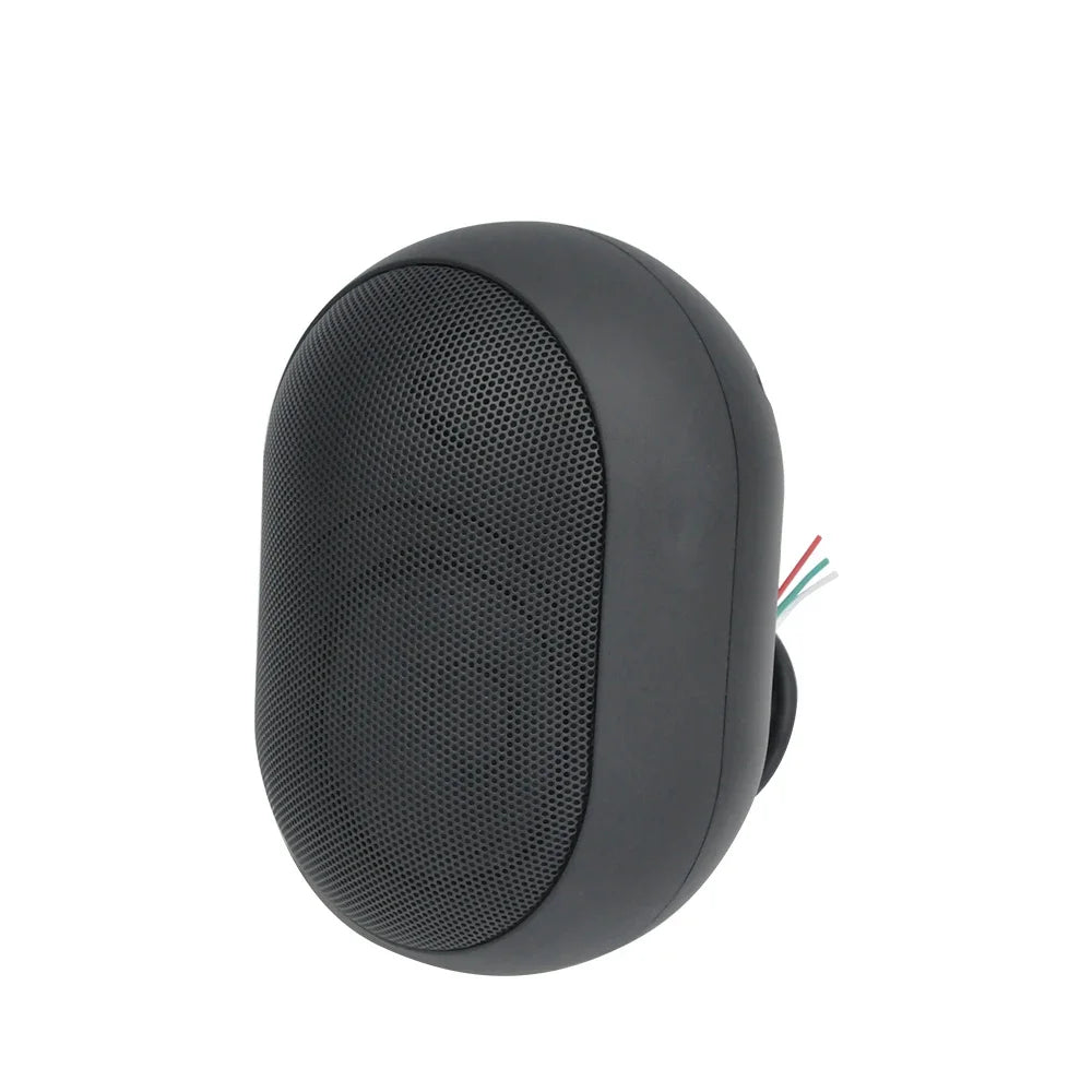 Passive Outdoor Speaker Waterproof Wired 2 Way 16Ohm Premium Mountable Wall Mount Speakers On-wall Durable For Patio Marine Boat
