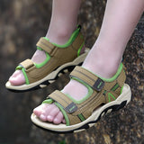 2019 Summer Kids Shoes Brand Closed Toe Toddler Boys Sandals Orthopedic Sport PU Leather Baby Boys Sandals Shoes