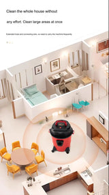 Portable Handheld Wet And Dry Commercial Vacuum Cleaner For Car And Home Automatic Grade-for Other Processing Line Use