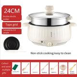 Electric cooking pot 1-2-3 people dormitory student multi-functional electric hot pot small household mini electric cooking pot