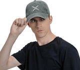 Xrp Ripple? Hat Fashion Cowboy Baseball Hats Black Sunhat Dad Cap for Men Women