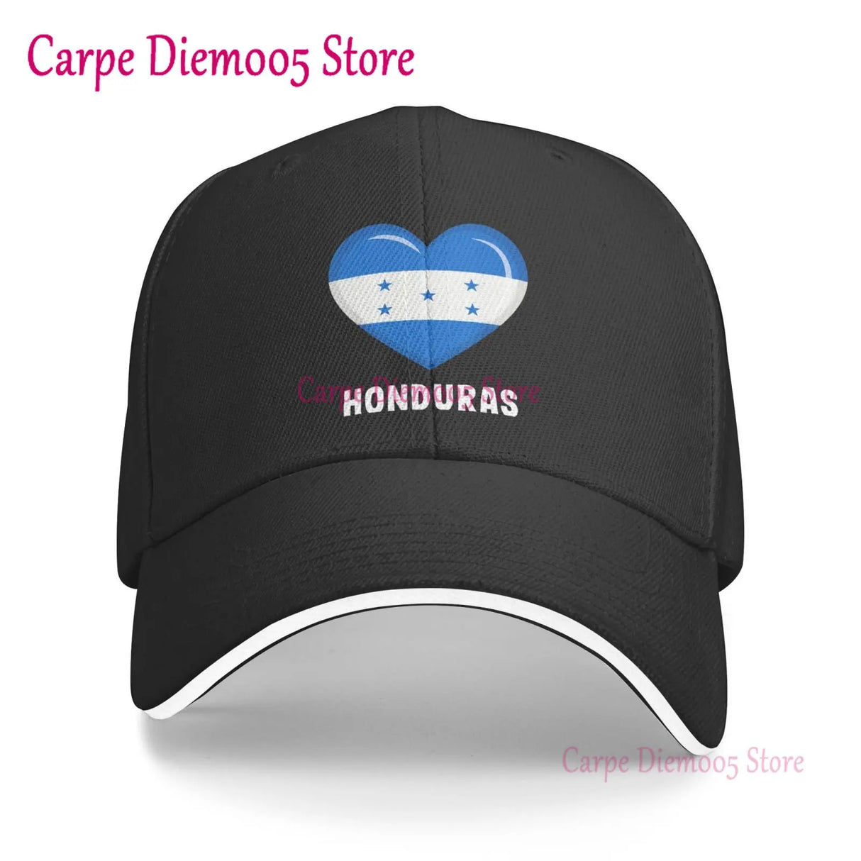 Honduras Flag Unisex Hats Fashion Adjustable Baseball Cap for Men Women