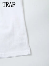 Women T-shirts Tops 2024 New in Cotton Women Summer O-neck Short Sleeve Tee Tops Female T-shirts