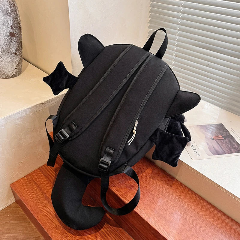 Cartoon Dinosaur Kawaii Backpack College Bag For Boy Girls Unisex Multifunction Waterproof Travel  Bag Fashion Funny School Bag