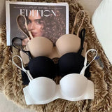 Seamless Bras For Women Underwear Push Up Bra 1/2 Cup Bralette Comfort Soft Invisible Brassiere Non-wire Simple Sexy Lingerie