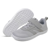 Kids Wide Barefoot Shoes Breathable Walking Athletic Shoes Non-Slip Lightweight Running Shoes for Boys Girls