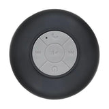 Waterproof Bluetooth Speaker with Colorful LED Lights, Strong Suction Cup & Phone Holder, Portable Mini Speaker for Outdoor/Show