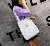 Bags for Women 2021 Corduroy Shoulder Bag Reusable Shopping Bags Casual Tote Female Handbag for A Certain Number of Dropshipping
