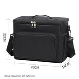 Lunch Bag Adjustable Shoulder Strap  Box Upgraded Leakproof Collapsible Large Work Capacity Thick Insulation Camping Outdoor