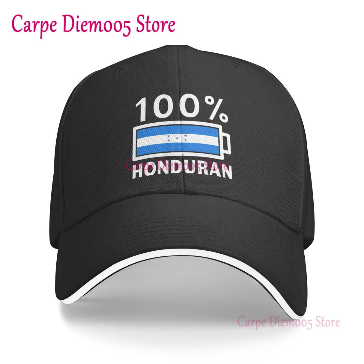 Honduras Flag Unisex Hats Fashion Adjustable Baseball Cap for Men Women