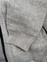 New Autumn and Winter Cardigan Sweater for Men, Warm Thick Loose Casual Stand Up Collar Knitted Zipper Cardigan