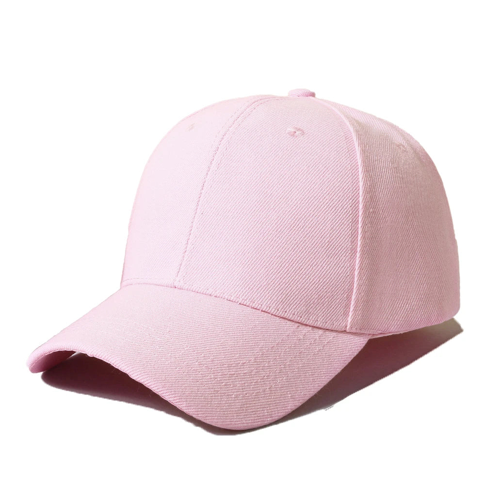Classic Plain Baseball Cap for Men and Women, multi colors available