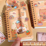 school useful stationery supplies Aesthetic stationery Sketchbook Diary cute capybara Drawing notebook offices accessories
