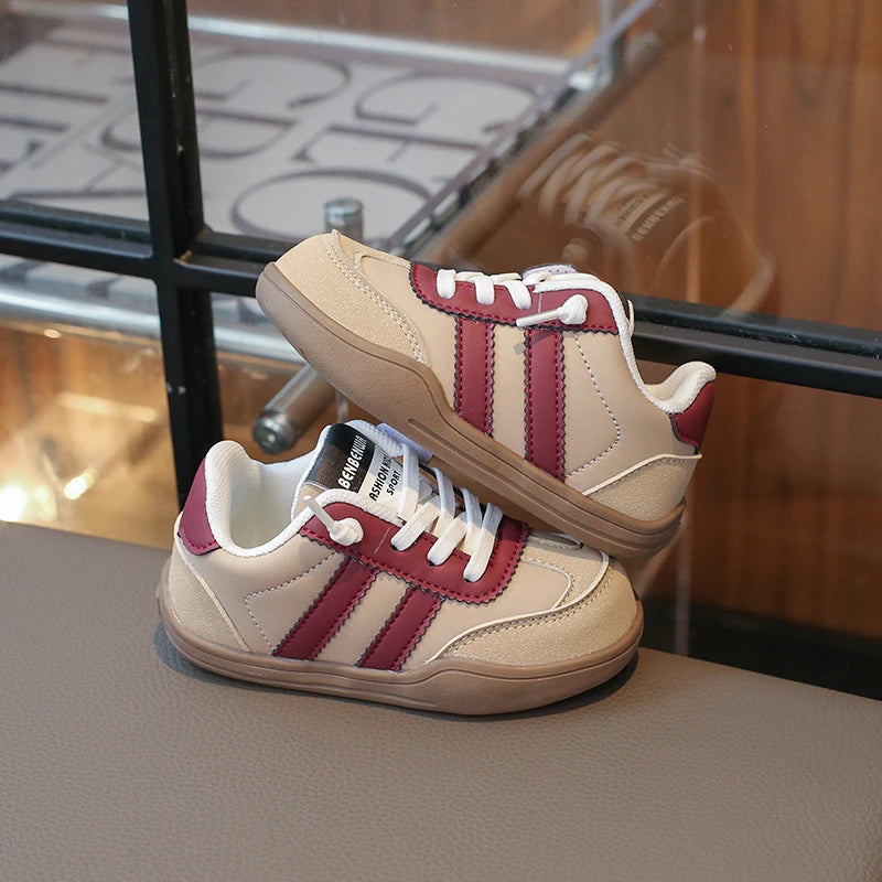 2024 Boys And Girls Canvas Shoes Children's School Performance Shoes Fashion Children Biscuit Bottom Breathable Kids Shoes