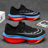 Road Running Shoes, Carbon Board Marathon, Boys' Summer Sports Shoes, Thick Soled Air Cushion, Genuine Running Shoes