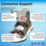 Princepard New Arrivals Breathable Pediatric Corrective Shoes for Toddlers Orthopedic Boys Sandals Shoes With Flat Feet