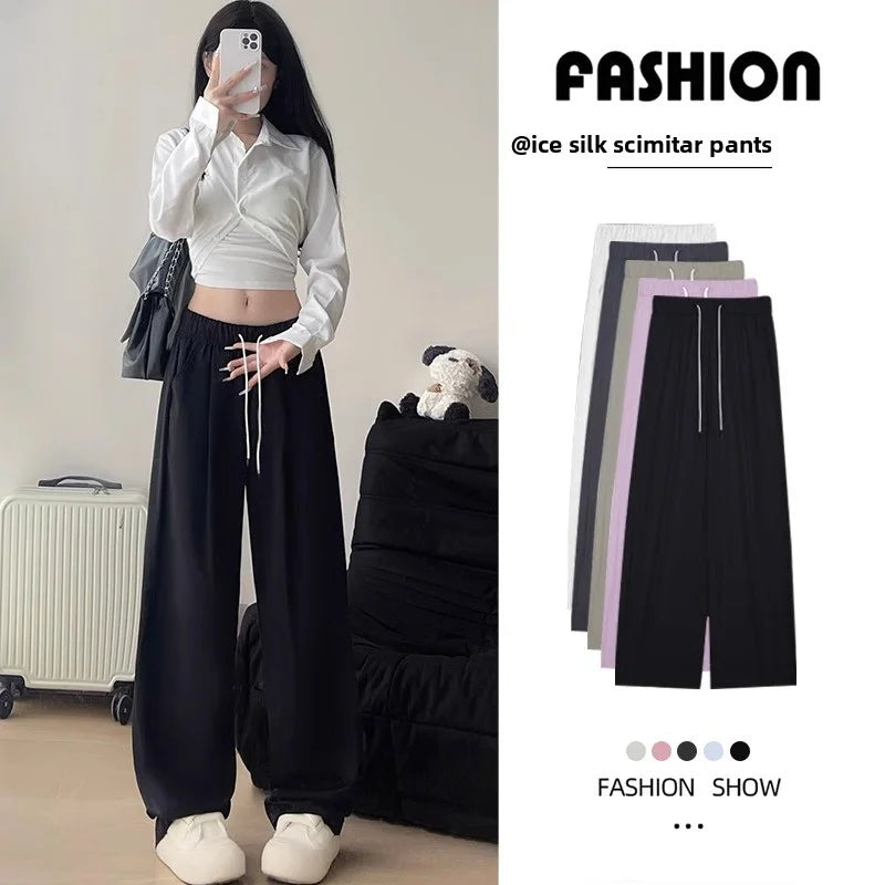 High-waisted pants for women. Smooth, breathable, and slimming. Easy to wash.