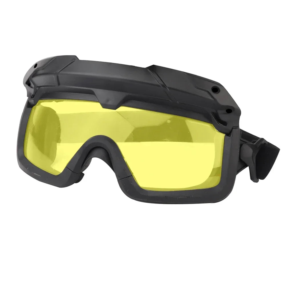 Sports Sunglasses for Men Women 2 Modes Airsoft Goggles Riding Eye Protection for Hiking Paintball Hunting Gear