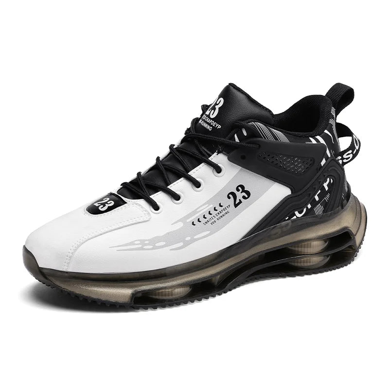 Men Sneaker Shoes Casual Sports Basketball Shoes for Men High Top Male Running Shoes Walking Style Shoes Fashion Footwear