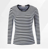 Men T-Shirt For Men Clothing Harajuku Women's t-shirt Slim Fit Cotton Stripe Long Sleeve Shirt Plus Size Fashion T-Shirts T01