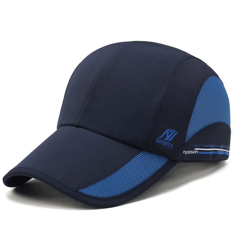 Quick Dry Mesh Baseball Cap for Men - Waterproof and Breathable - Perfect for Outdoor Sports and Gifts