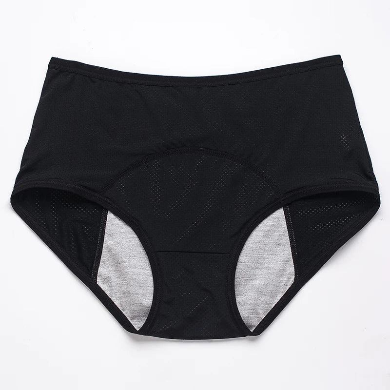 Panties for Menstruation Cotton Menstrual Panties High Waist Women Underpants Lingerie Plus Size Femme Culottes Menstruelles