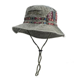 Four Seasons Cotton Solid Bucket Hat Fisherman Hat Outdoor Travel Sun Cap for Men and Women