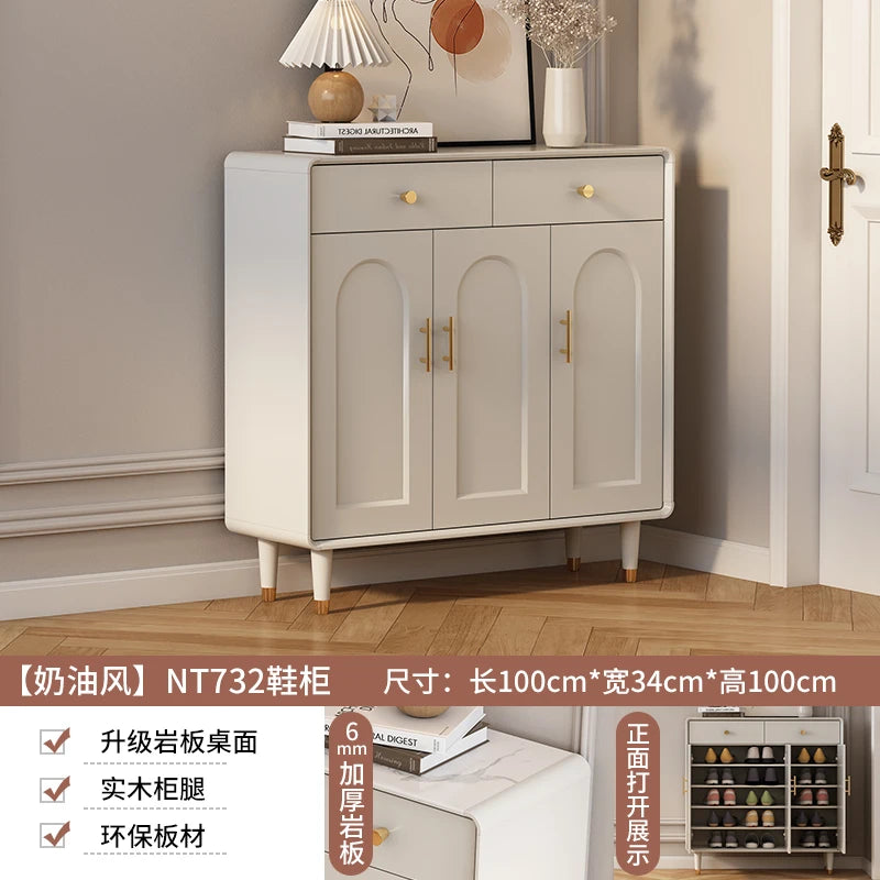 White Layer Shoes Racks Drawer Entry Organised Facility Shoes Racks Dressing Corridor Armadi Da Soggiorno Home Decoration