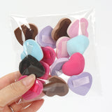 Random 5/10/15/20 Pieces of Ultra-Soft Cotton Candy Makeup Powder Puff, Wet or Dry Use, Air Cushion Powder Puff