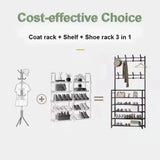 Shoe Multi-Ayer Rack High-Capacity Shoes Shelf Clothes Storage Large-capacity Floor-standing and Classified Storage Shoes Racks