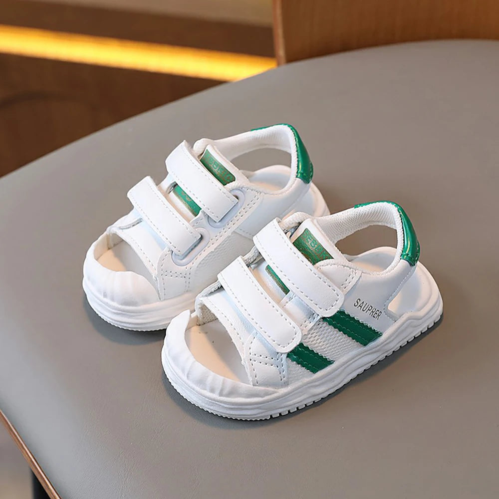 Summer Sandals For Girls Ergonomics Children Sandals For Baby Boys Soft-soled Beach Sandals For Kids Trend Fashion Sport Sandals