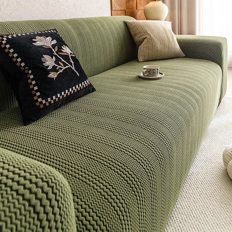 The New Sofa Cover Is Fully Covered with Anti-cat Scratch Protective Cover Elastic Anti-slip and Dust-proof Sofa Cover Fabric