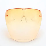 Full Face Sunglasses Mask Women Men Protective Faceshield Glasses Goggles Covered Spherical Lens Anti-Spray Cycling Sunglasses