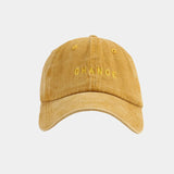 Retro Washed Cotton Baseball Cap For Men Women Fashion Letters Embroidery Snapback Hip Hop Caps Unisex