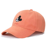 New Unisex Cap Mickey Cartoon Cotton Baseball Cap For Men Women Adjustable StreetWear Dad Hats