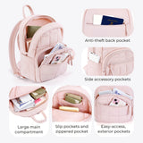 BAGSMART Womens Backpack Large Capacity School Bag Japanese Style Waterproof Nylon College Bag for Student Travel Laptop Bag