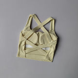 Women Sports Bra Top Push Up Fitness Yoga Bra Underwear Sport Tops For Women Breathable Running Vest Bralette Gym Wear Female