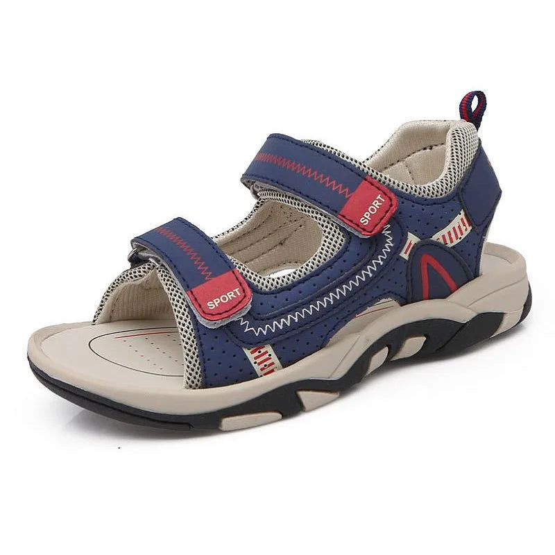 2019 Summer Kids Shoes Brand Closed Toe Toddler Boys Sandals Orthopedic Sport PU Leather Baby Boys Sandals Shoes