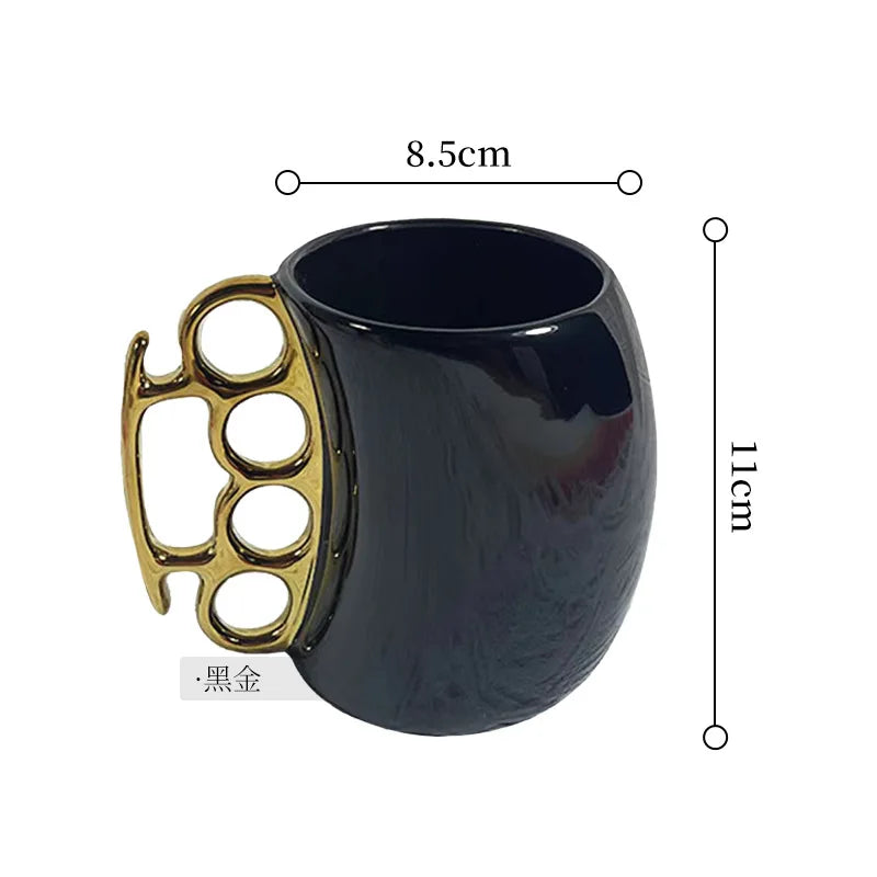 ceramic knuckle mug fistic fist mug cup