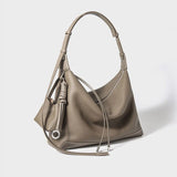 bags for Women Tote Fashion Underarm Women's bag Large Capacity cowhide shoulder Bag Casual Commuter Retro Crossbody Handbags