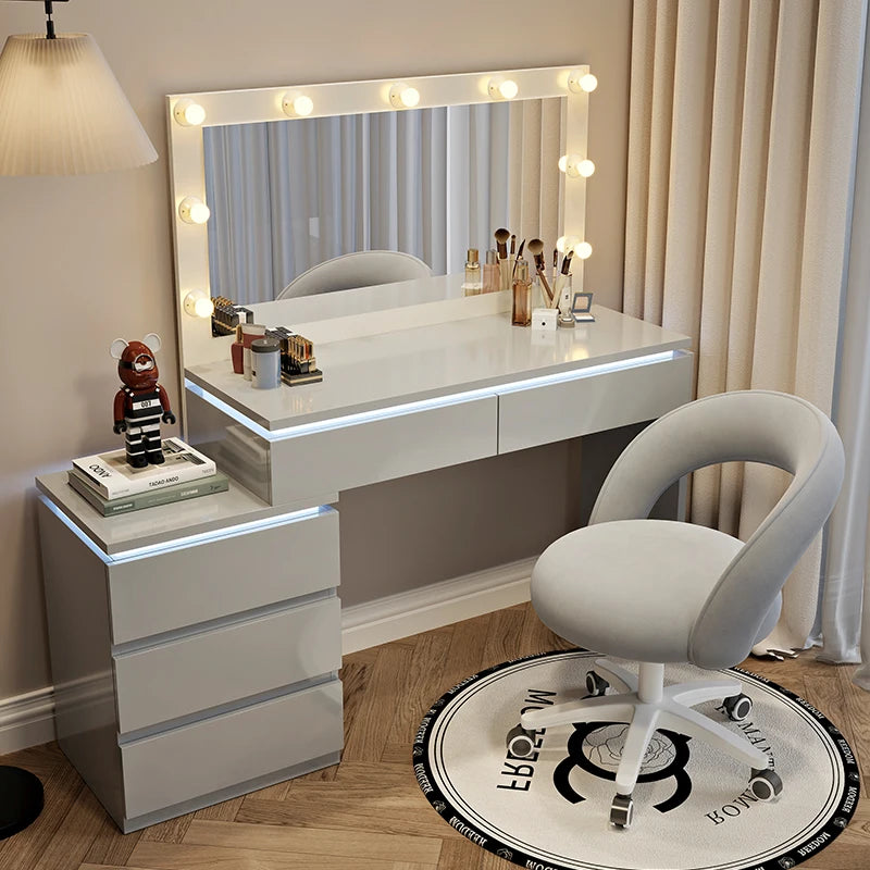 Drawer Organizer Wooden Dressing Table Girls Italian Simple Storage Dressing Table White Makeup Moveis Para Quarto Furnitures