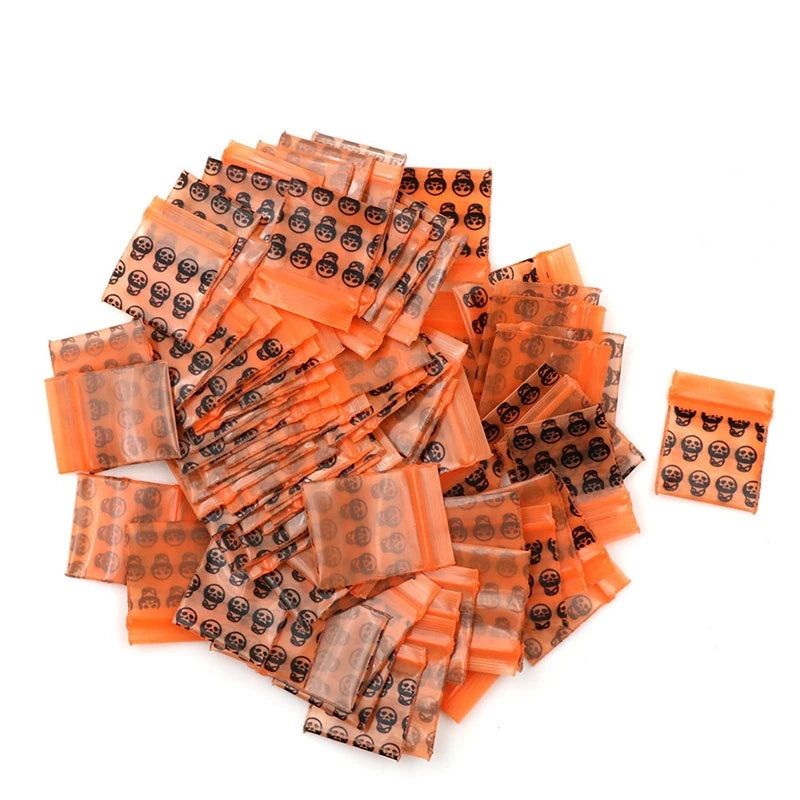 100PCS PE Plastic Packaging Bags Ziplock Bag Pill Packaging Pouches New Mini Zip Lock Bags Zipper Bag Ziplock Bag 2.5x3cm