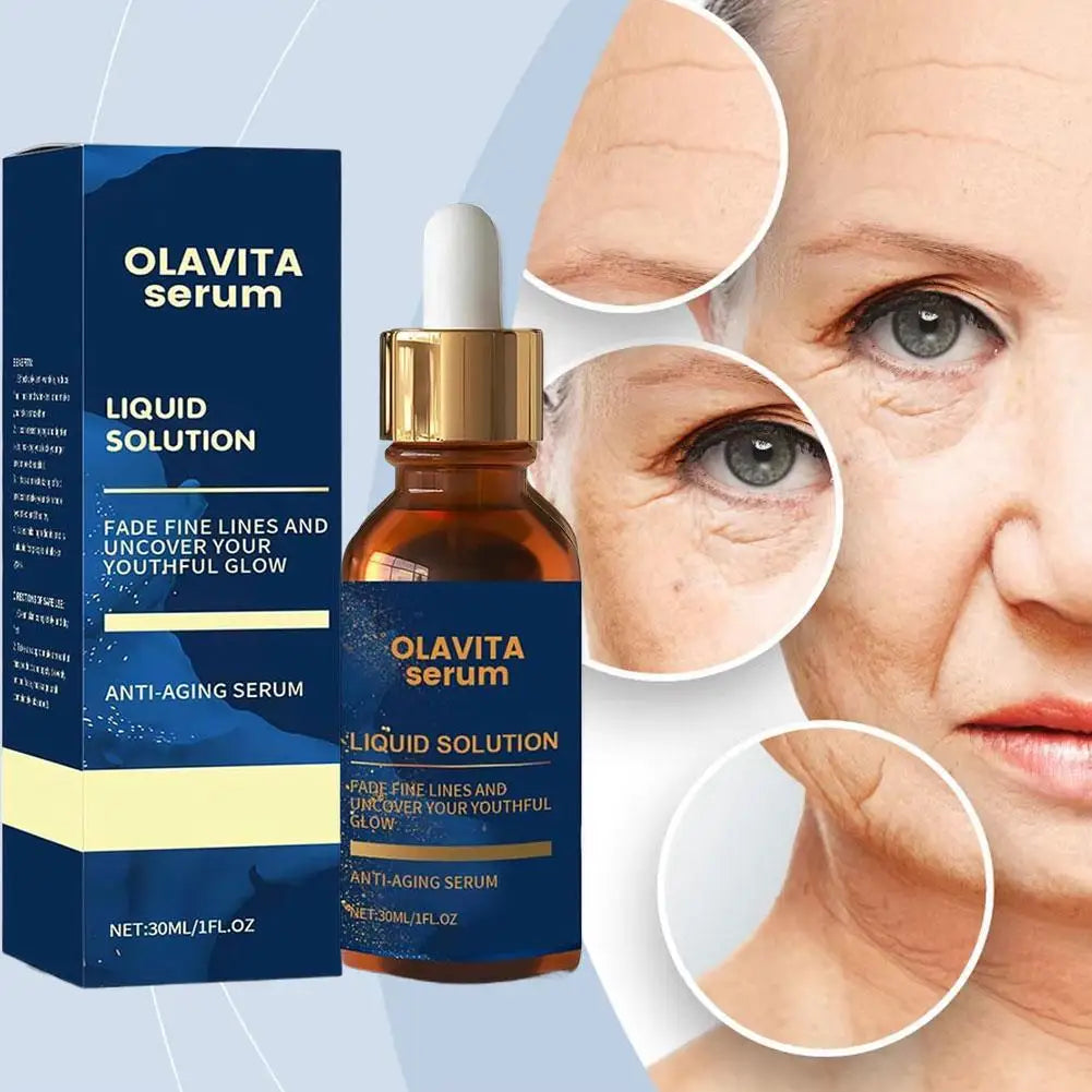 30ml Anti-Wrinkle And Anti-Ageing Facial Serum Deeply Hydrating And Moisturising Facial Essence Facial Beauty Skincare Product